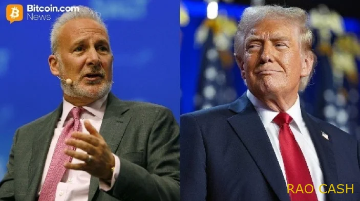 特朗普称彼得·希夫是“失败者”和“粗人”