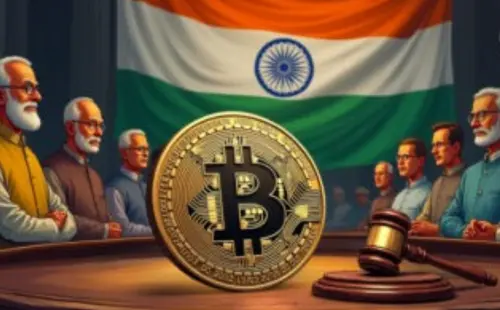 In India millions of cryptocurrency users amid the total absence of official bitcoin reserves held by the state